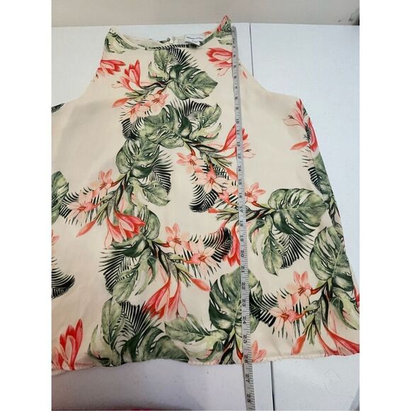 Adrienne Vittadini women’s sleeveless blouse floral large - Picture 4 of 6